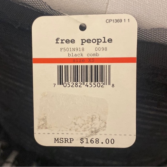 NWT Intimately Free People Strapless Tube Top Sheer Lace Midi Dress, Black
XS - Picture 8 of 9